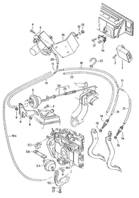 Cruise-control system — VW GTI factory diagram