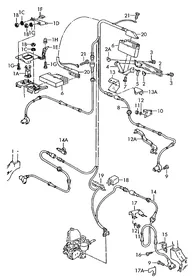 Control unit — VW GTI factory diagram
