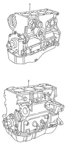 Engine — VW GTI factory diagram