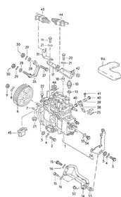 Injection pump — VW GTI factory diagram