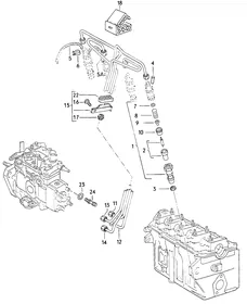 Injection nozzle — VW GTI factory diagram