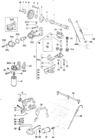 Oil pump — VW GTI factory diagram