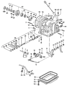 Planetary gears — VW GTI factory diagram