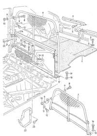 Cover plate — VW GTI factory diagram