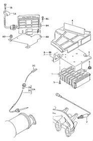 Engine control unit — VW GTI factory diagram