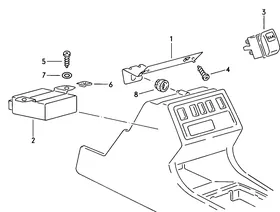 Stop-start system — VW GTI factory diagram