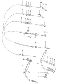 Accelerator pedal — VW GTI factory diagram